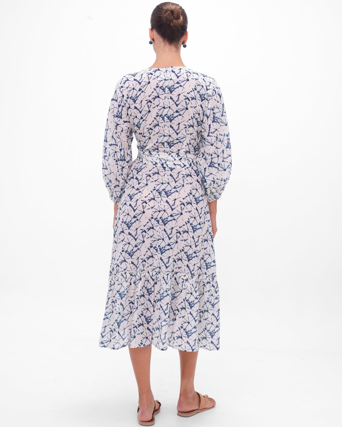 Alessandra Wrap Dress - Desert Queen