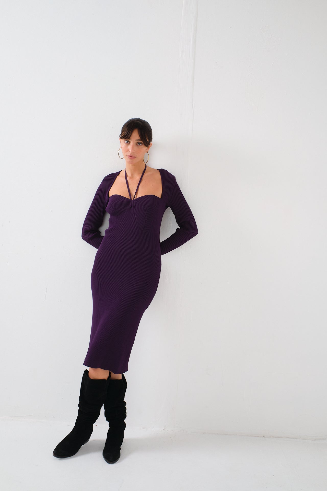 Carlinya Sweater Dress