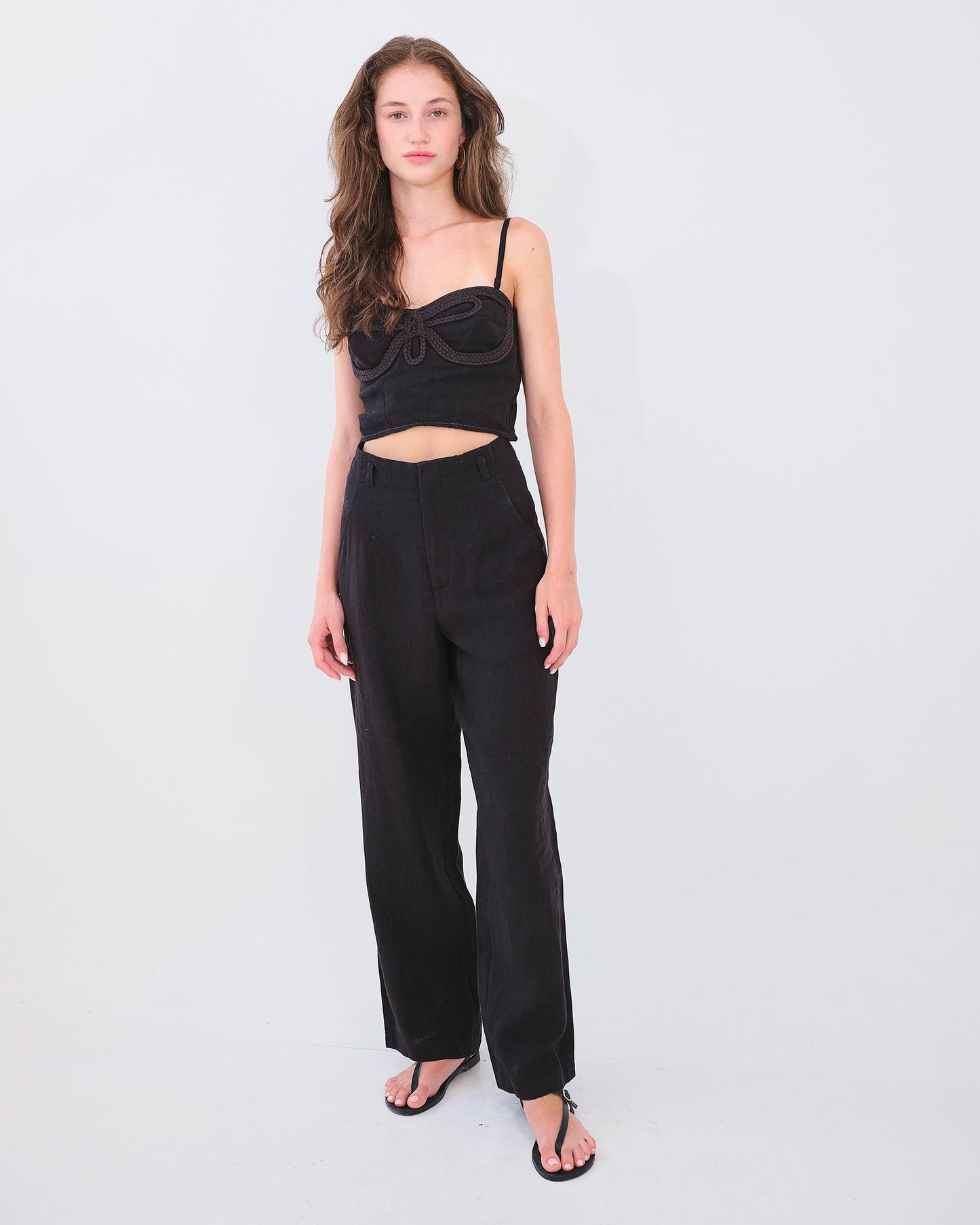 Ada Linen Pants - Desert Queen
