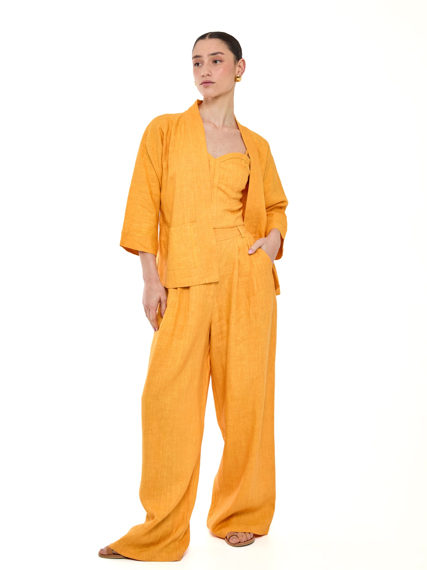 Lala Linen Jacket