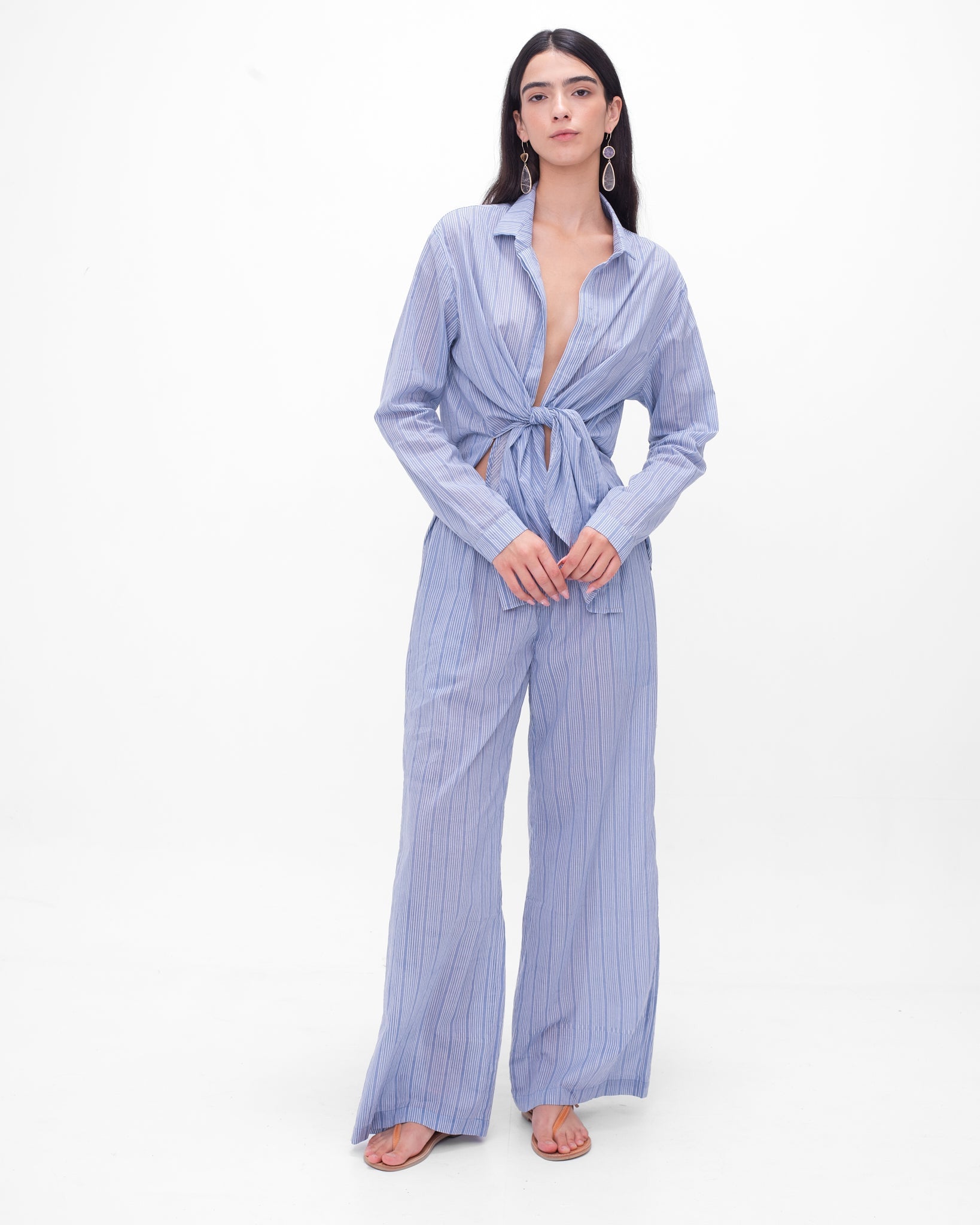 Aria Tie Shirt - Desert Queen