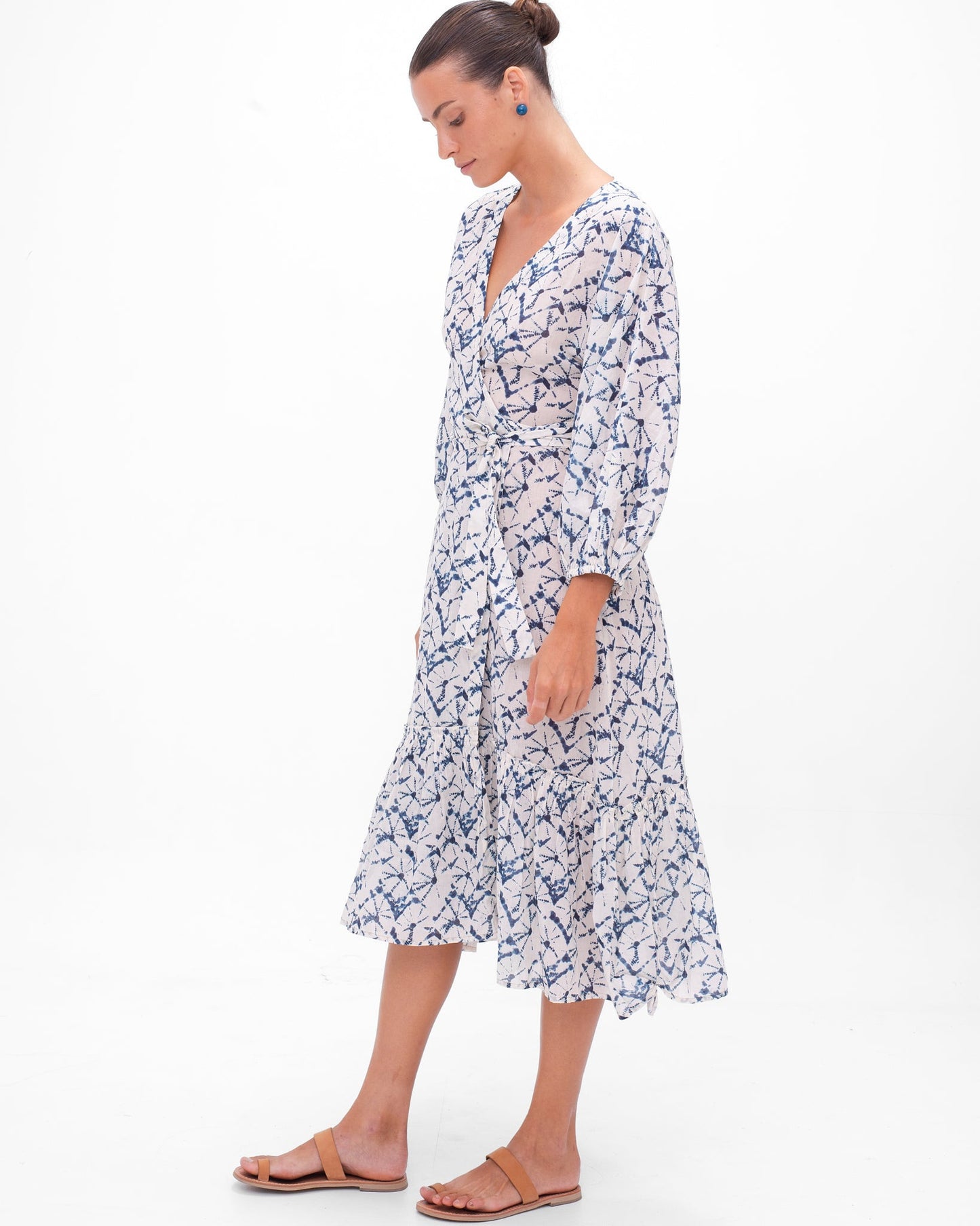 Alessandra Wrap Dress - Desert Queen