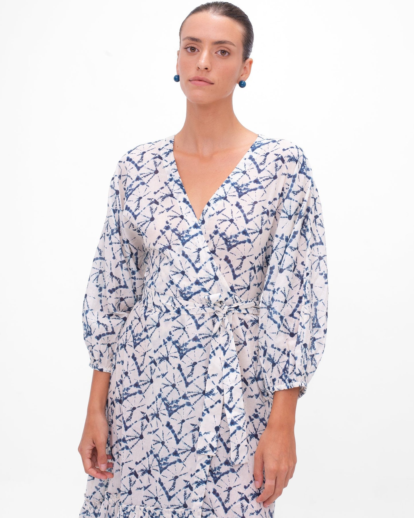 Alessandra Wrap Dress - Desert Queen