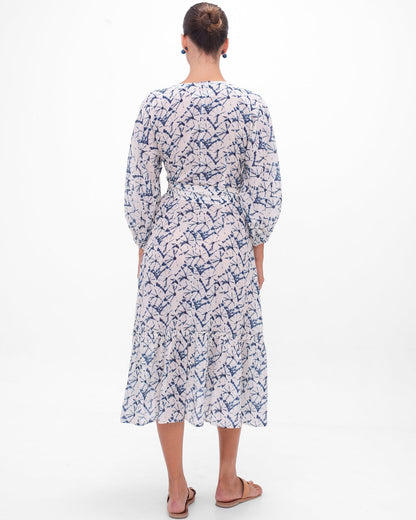 Alessandra Wrap Dress - Desert Queen