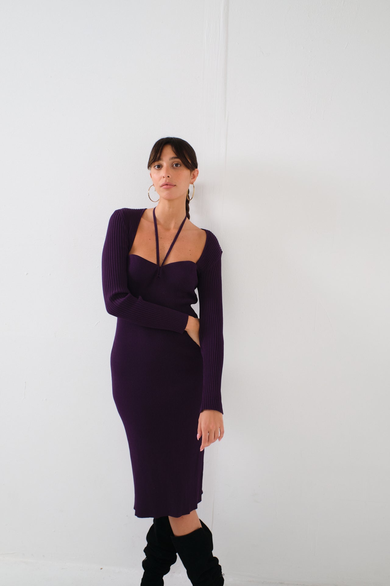 Carlinya Sweater Dress