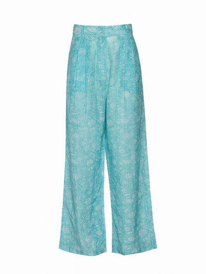 Ada Pleat Pant - Desert Queen