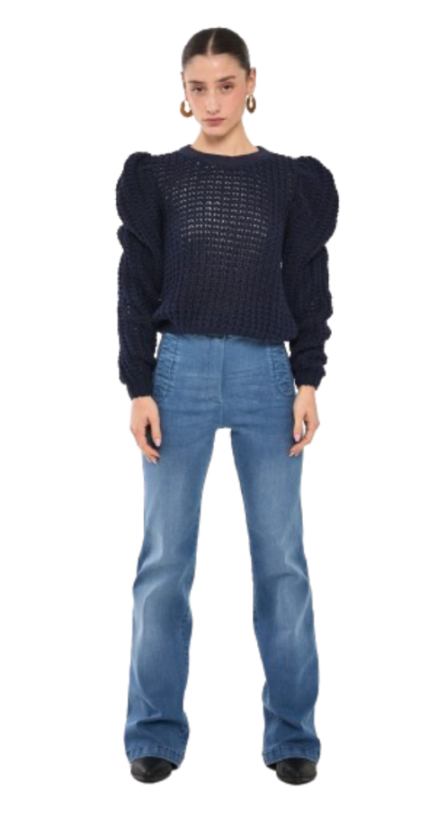 Mary Denim Stretch Pant
